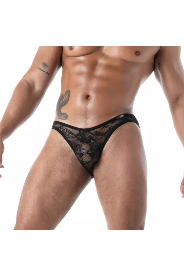 TOF Paris's Fluid lace mini briefs For men