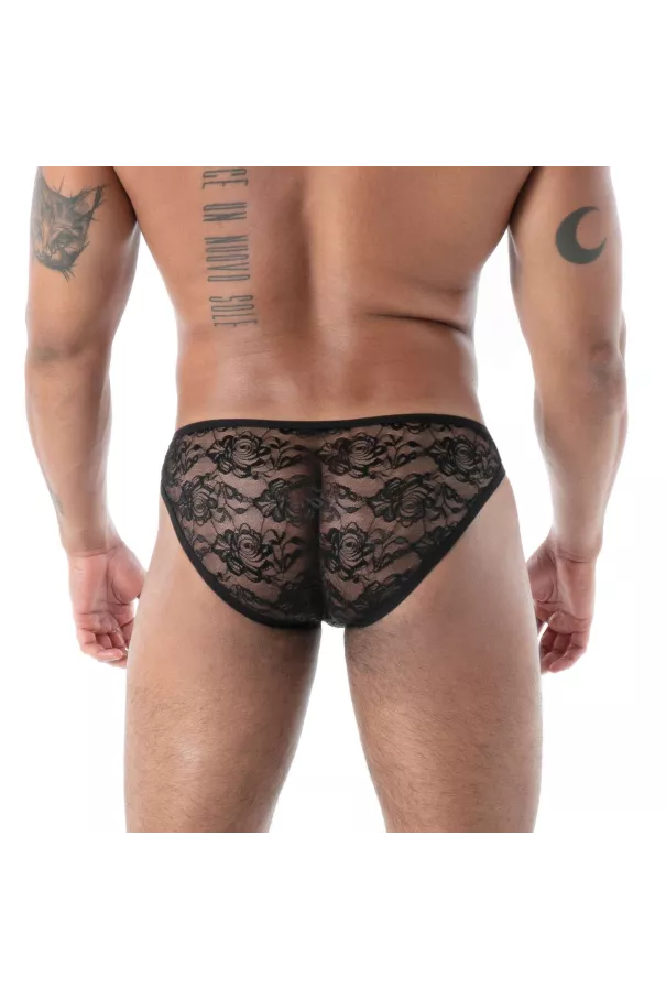 TOF Paris's Fluid lace mini briefs For Back