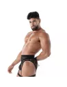 copy offluid lace garter strap red