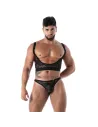 copy offluid lace garter strap red