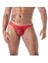 The Fluid Lace Minibriefs Red For Men