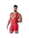 Fluid Lace Pocket Open Wrestling Body Red