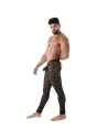 fluid lace open legging black