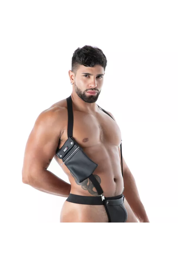 Elastic Pocket Harness –- Sexy Men's Accessory | TOF Paris
