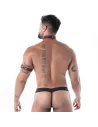 Neoprene Snap Thong Red