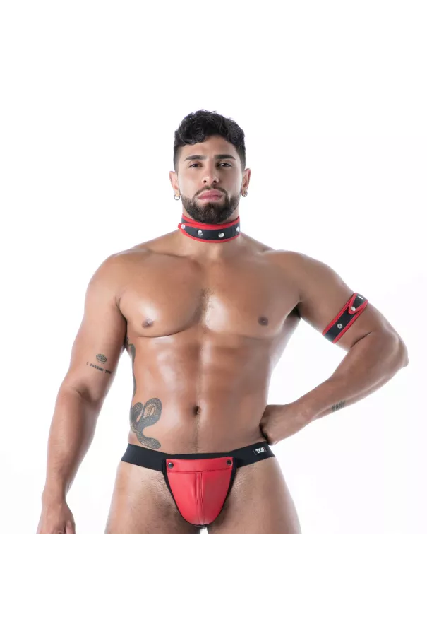 Neoprene Armband Black/Red