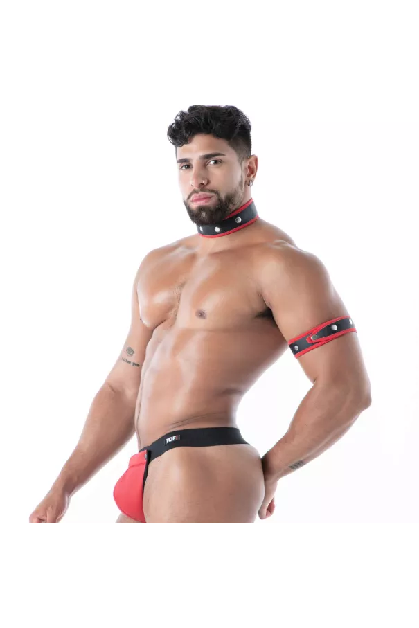 Neoprene Armband Black/Red