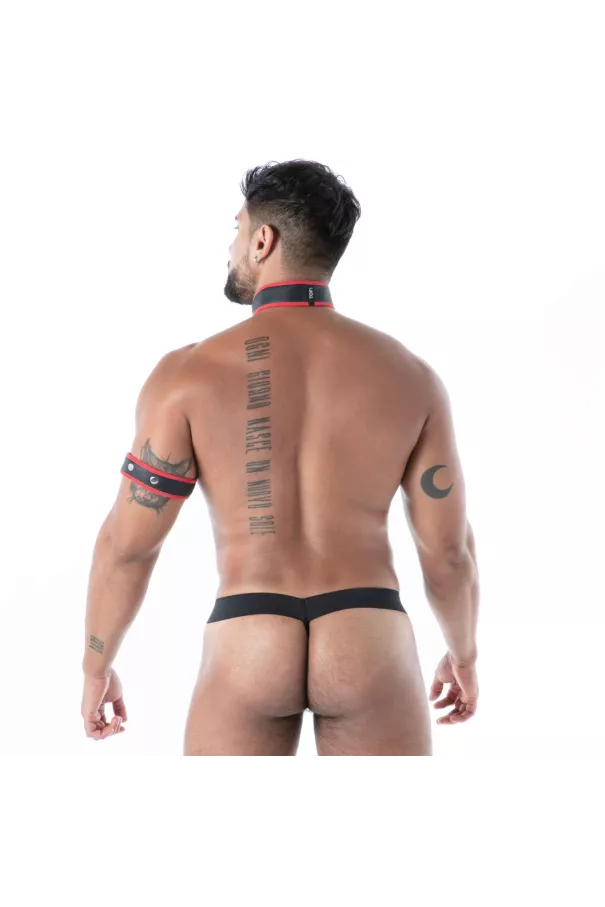 Neoprene Armband Black/Red
