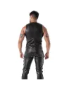 Kinky Zipped Tank Top Black
