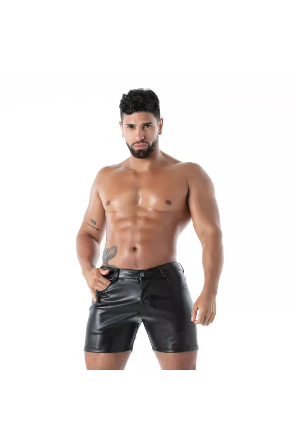 leather short