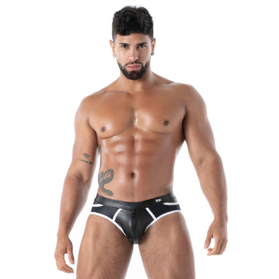 backless zipped brief
