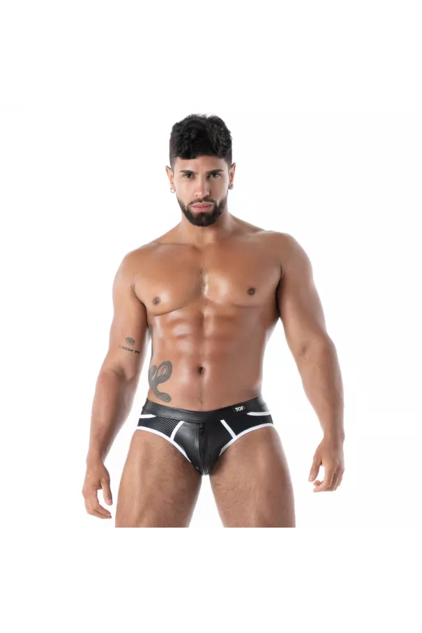 backless zipped brief