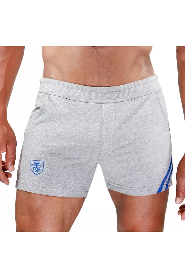 Short Paris Blue - Sexy and Comfortable Sport Shorts for Men | TOF Paris