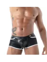 Kinky Full Zip Trunk Black White