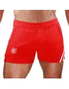 Red/White Paris Short