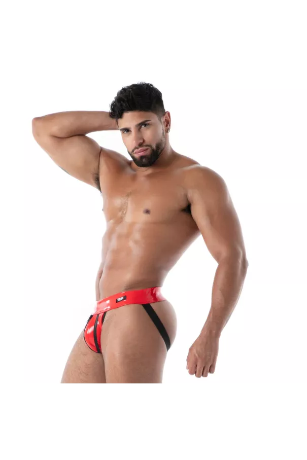 jockstrap red