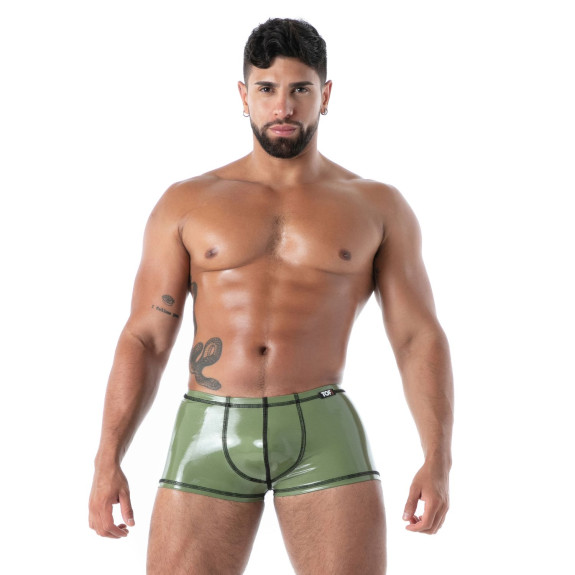 Trunk Latex Second Skin Khaki for sexy men
