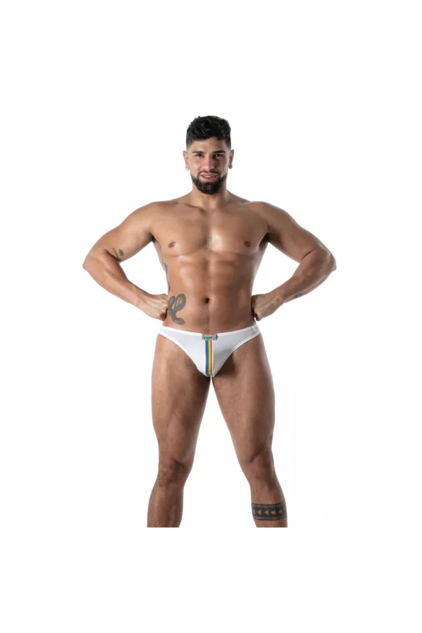 Thong Pride Joyful White