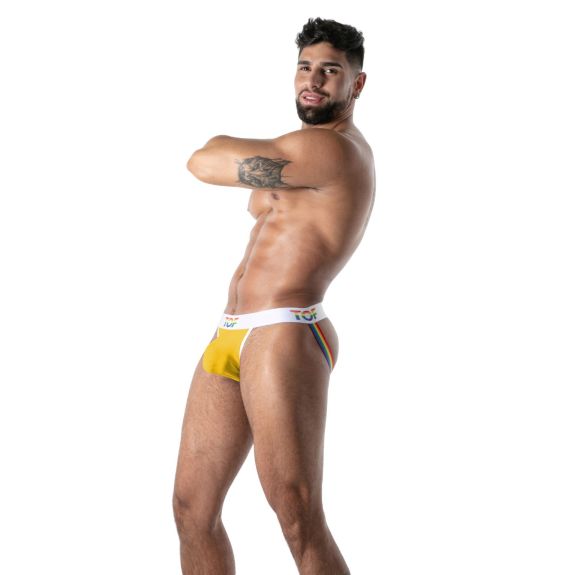 Jockstrap Pride Joyful Yellow