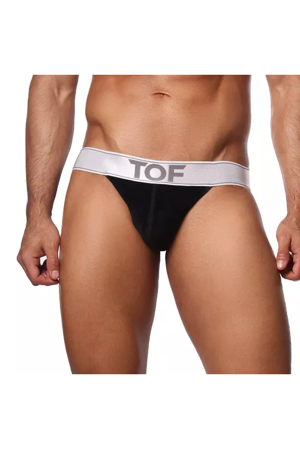 Vienna Jockstraps Black/White - TOF-PARIS.com