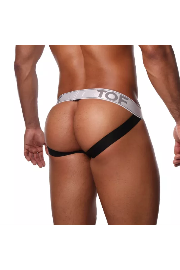 Vienna Jockstraps Black/White - TOF-PARIS.com