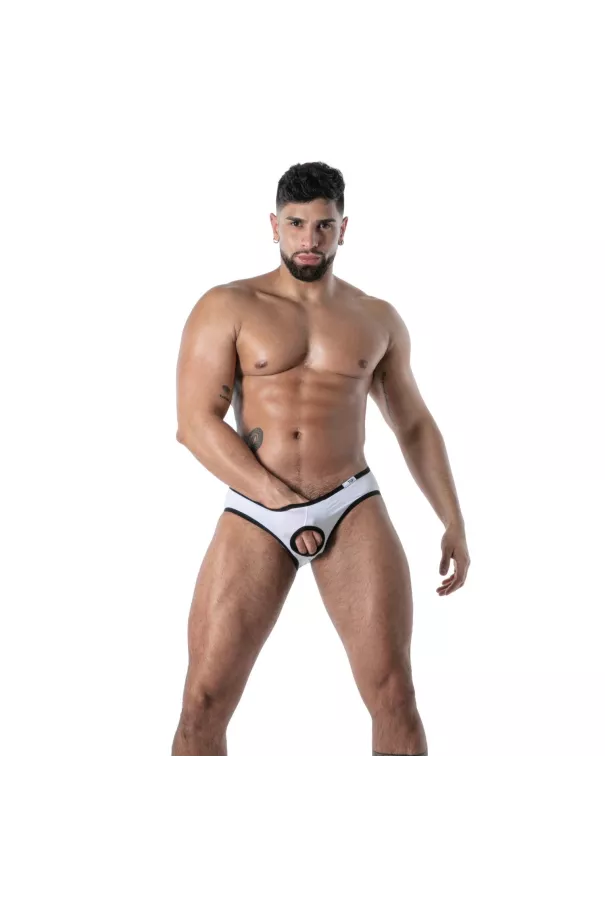 Mon Amour Microfiber Bottomless Brief | Sexy Underwear for Men | French Craftsmanship