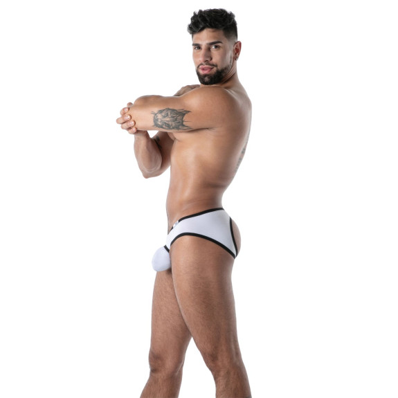 Mon Amour Microfiber Bottomless Brief | Sexy Underwear for Men | French Craftsmanship