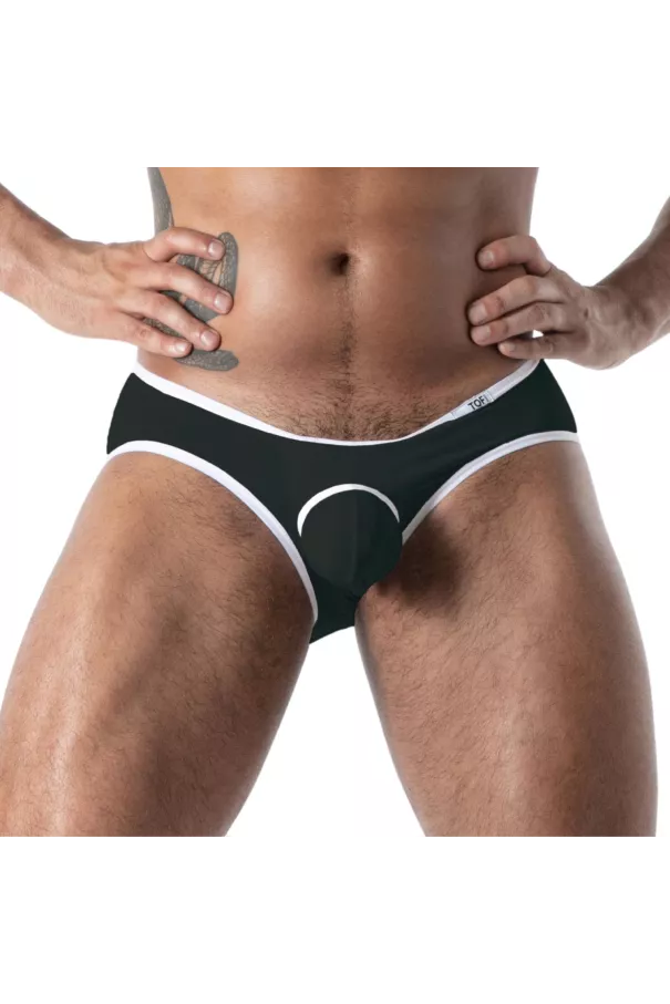 Mon Amour Microfiber Bottomless Brief | Men's Sexywear | French Craftsmanship