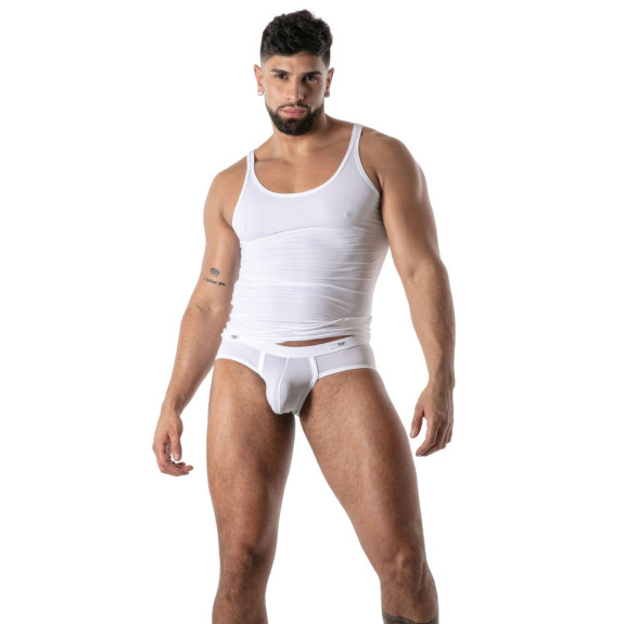 Mon Amour Microfiber Tank Top White