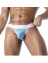 Mon Amour Microfiber Jock Blue