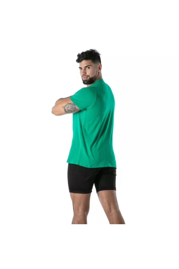 Colored V-Neck T-Shirt in Green - Men's Casual T-Shirts | TOF Paris