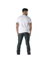 Colorful V T-shirt White