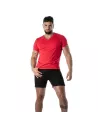 Colorful V T-shirt Red