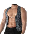 Camo Chain Vest Blue