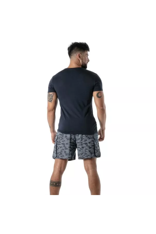 Navy Blue Polo T-Shirt - Men's Casual & French Craftsmanship | TOF Paris