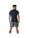 T-Shirt Camo Navy Blue