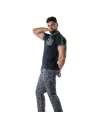 Camo Polo Navy