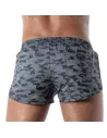 Camo retro pocket Short Blue
