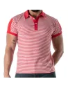 Sailor Stripe Polo Red