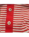 Sailor Stripe Polo Red