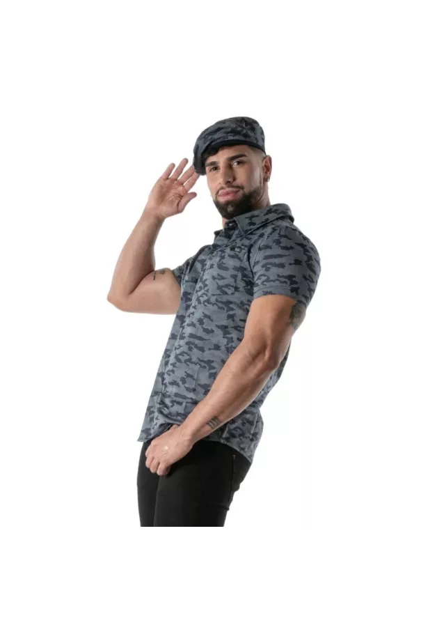 Camo Beret - Men's Fashion Accessories | TOF Paris