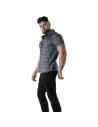 Camo Short sleeves shirt Blue