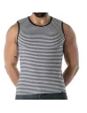 Black Striped Tank Top