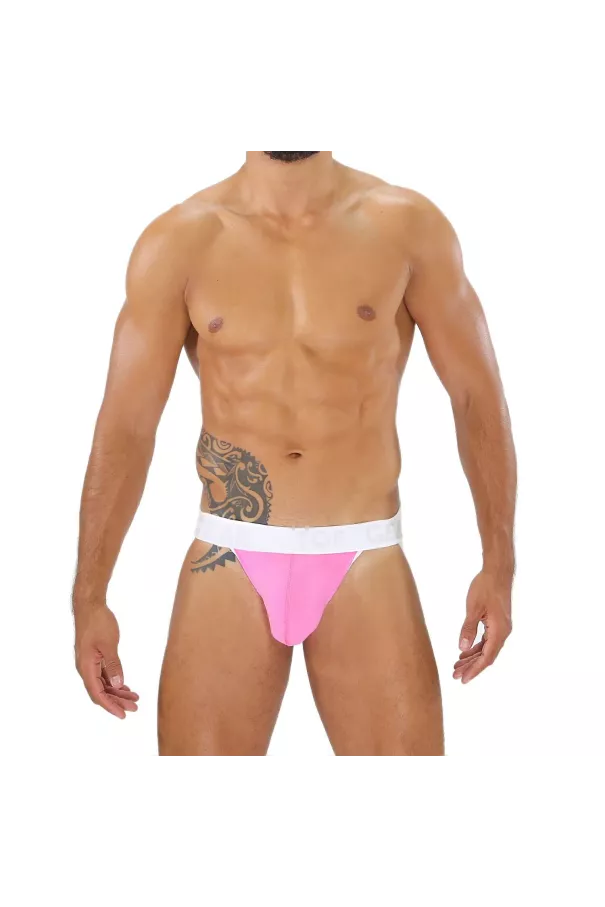 Alpha Jockstrap Pink/White