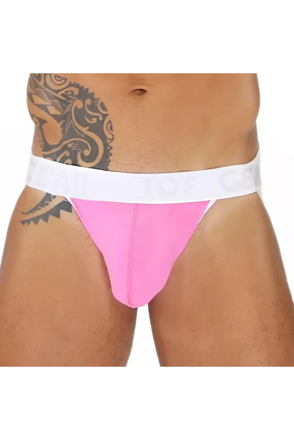 Alpha Jockstrap Pink/White