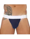 Alpha Jockstrap Navy/Blanc