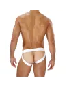 Alpha Jockstrap Khaki/White