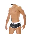 Fetish Bottomless Boxers Black/White