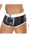 Fetish Bottomless Boxers Black/White