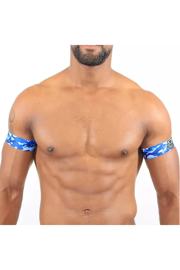 Biceps Band Blue Camo - TOF-PARIS.com